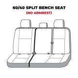 Covercraft Endura Waterproof Polyester SeatSaver Custom Second Row Seat Covers thumbnail 1