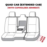 Covercraft Endura Waterproof Polyester SeatSaver Custom Second Row Seat Covers thumbnail 1