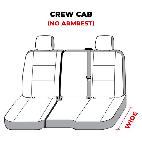 Covercraft Endura Waterproof Polyester SeatSaver Custom Second Row Seat Covers