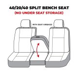Covercraft Endura Waterproof Polyester SeatSaver Custom Front Row Seat Covers thumbnail 1