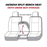 Covercraft Endura Waterproof Polyester SeatSaver Custom Front Row Seat Covers thumbnail 1