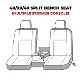 Covercraft Endura Waterproof Polyester SeatSaver Custom Front Row Seat Covers thumbnail 1
