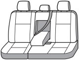 Covercraft- 22-223 Ford Bronco Carhartt Super Dux SeatSaver Custom Second Row 60/40- Black thumbnail 2