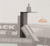 BackRack Antenna Bracket 3.50in Square with 7/8in Hole Safety Rack Louvered Insert thumbnail 1