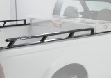 BackRack 2017+ Superduty Aluminum 8ft Bed Siderails - Toolbox 21in thumbnail 1