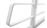 BackRack 09-23 Dodge RAM 1500 w/o RamBx 8ft Bed Original Rack Shortened Frame ONLY (Req. HW) - White thumbnail 5