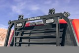 BackRack 99-24 Ford F-250/350/450 SD (17-24 Alum Body) SRL Rack Lighted Shortened Frame ONLY Req. HW thumbnail 4