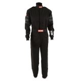 RaceQuip Black SFI-1 1-L Suit - Small thumbnail 2