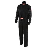 RaceQuip Black SFI-1 1-L Suit - Small thumbnail 6