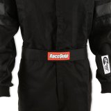 RaceQuip Black SFI-1 1-L Suit - Small thumbnail 8