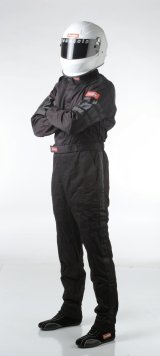 RaceQuip Black SFI-1 1-L Suit - Large thumbnail 1