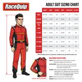 RaceQuip Black SFI-1 1-L Suit - Large thumbnail 5