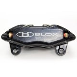 BLOX Racing Forged 4 Piston Calipers and Pads (Fits Honda/Acura 262mm Rotors) thumbnail 4