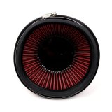 BLOX Racing Shorty Performance 5in Air Filter w/3.5in Velocity Stack and Coupler Kit - Black thumbnail 7