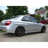 BLOX Racing 02-07 Subaru WRX Vortex Generator - ABS Black thumbnail 1