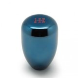 BLOX Racing Limited Series 5-Speed Billet Shift Knob - Electric Blue 10x1.5mm thumbnail 1