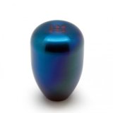 BLOX Racing 5-Speed Billet Shift Knob - Torch Blue 10x1.25mm thumbnail 1