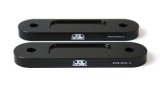 BLOX Honda S2000 Racing Front 12mm Thin Spacer Bump Steer Kit - Black (Lowered 1in and more) thumbnail 1
