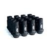 BLOX Racing Street Series Forged Lug Nuts - Flat Black 12 x 1.5mm - Set of 16 thumbnail 3