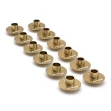 BLOX Racing Subframe Hard Collar Kit for All S2000 - Front and Rear total 12 Pieces (Gold) thumbnail 1