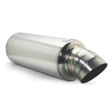 BLOX Racing 3.5in Street Muffler With Turndown Tip thumbnail 1