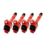 BLOX Honda K-Series Coil Pack Set of 4 - Red thumbnail 2