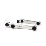 BLOX Racing 90-01 Integra, 89-95 Civic, CRX, Del Sol V2 Billet Rear LCA Poly Bushings - Raw thumbnail 7