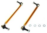 Whiteline 02-06 R53 & 06+ R56 Mini Cooper S Front Swaybar link kit-adjustable ball end links thumbnail 1