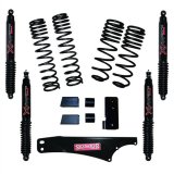 Skyjacker 2007-2018 Jeep Wrangler JK 4 Door 4WD Long Travel 2in-2.5in Lift Kit w/Black Max Shocks thumbnail 1