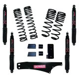 Skyjacker 2007-2018 Jeep Wrangler JK 4 Door 4WD Long Travel 2in-2.5in Lift Kit w/Black Max Shocks thumbnail 3