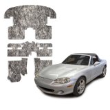 DEI 90-05 Mazda Miata NA & NB Under Carpet Interior Insulation Kit - 1/2in Thick thumbnail 3