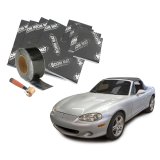 DEI 90-05 Mazda Miata NA & NB Interior Floor Vibration Damping Material Kit thumbnail 1