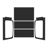 DEI 04-06 Jeep Wrangler LJ Unlimited Headliner Complete Kit - Black thumbnail 1