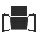DEI 04-06 Jeep Wrangler LJ Unlimited Headliner Complete Kit - Black thumbnail 2