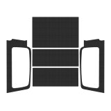 DEI 04-06 Jeep Wrangler LJ Unlimited Headliner Complete Kit - Black thumbnail 3