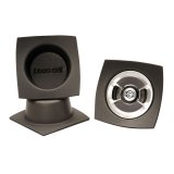 DEI Speaker Baffles 5.25in Round 6.5in Wide 6.5 Height 4in Deep Pair thumbnail 1