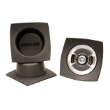 DEI Speaker Baffles 5.25in Round 6.5in Wide 6.5 Height 4in Deep Pair thumbnail 2