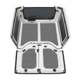 DEI 11-18 Jeep Wrangler JK 2-Door Boom Mat Complete Headliner Kit - 6 Piece - Gray thumbnail 7