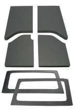 DEI 11-18 Jeep Wrangler JK 2-Door Boom Mat Complete Headliner Kit - 6 Piece - Gray thumbnail 9