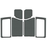 DEI 18-23 Jeep Wrangler JL 2-Door Boom Mat Complete Headliner Kit - 7 Piece - White thumbnail 1