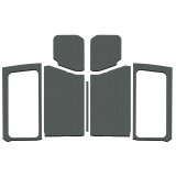 DEI 18-23 Jeep Wrangler JL 2-Door Boom Mat Complete Headliner Kit - 7 Piece - White thumbnail 2