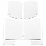 DEI 20-22 Jeep Gladiator JT 4-Door Boom Mat Complete Headliner Kit - 7 Piece - White thumbnail 1