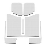 DEI 20-22 Jeep Gladiator JT 4-Door Boom Mat Complete Headliner Kit - 7 Piece - White thumbnail 2