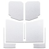 DEI 20-22 Jeep Gladiator JT 4-Door Boom Mat Complete Headliner Kit - 7 Piece - White thumbnail 7