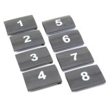 DEI Wire Markers 8pc Set Numbered 1-8 - Black thumbnail 1