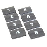 DEI Wire Markers 8pc Set Numbered 1-8 - Black thumbnail 2