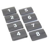 DEI Wire Markers 8pc Set Numbered 1-8 - Black thumbnail 9