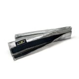 DEI Heat Shroud 2-1/2in x 3ft - Aluminized Sleeving-Hook and Loop Edge thumbnail 2