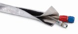 DEI Heat Shroud 2-1/2in x 3ft - Aluminized Sleeving-Hook and Loop Edge thumbnail 7