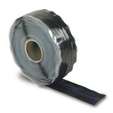 DEI Fire Tape 1in x 36ft Roll - Self Vulcanizing Tape - Black thumbnail 4